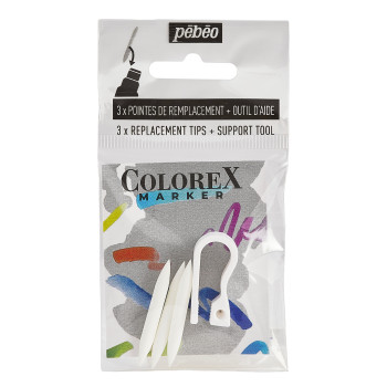 Sachet de 3 Mines de Rechange Marker Colorex Pébéo