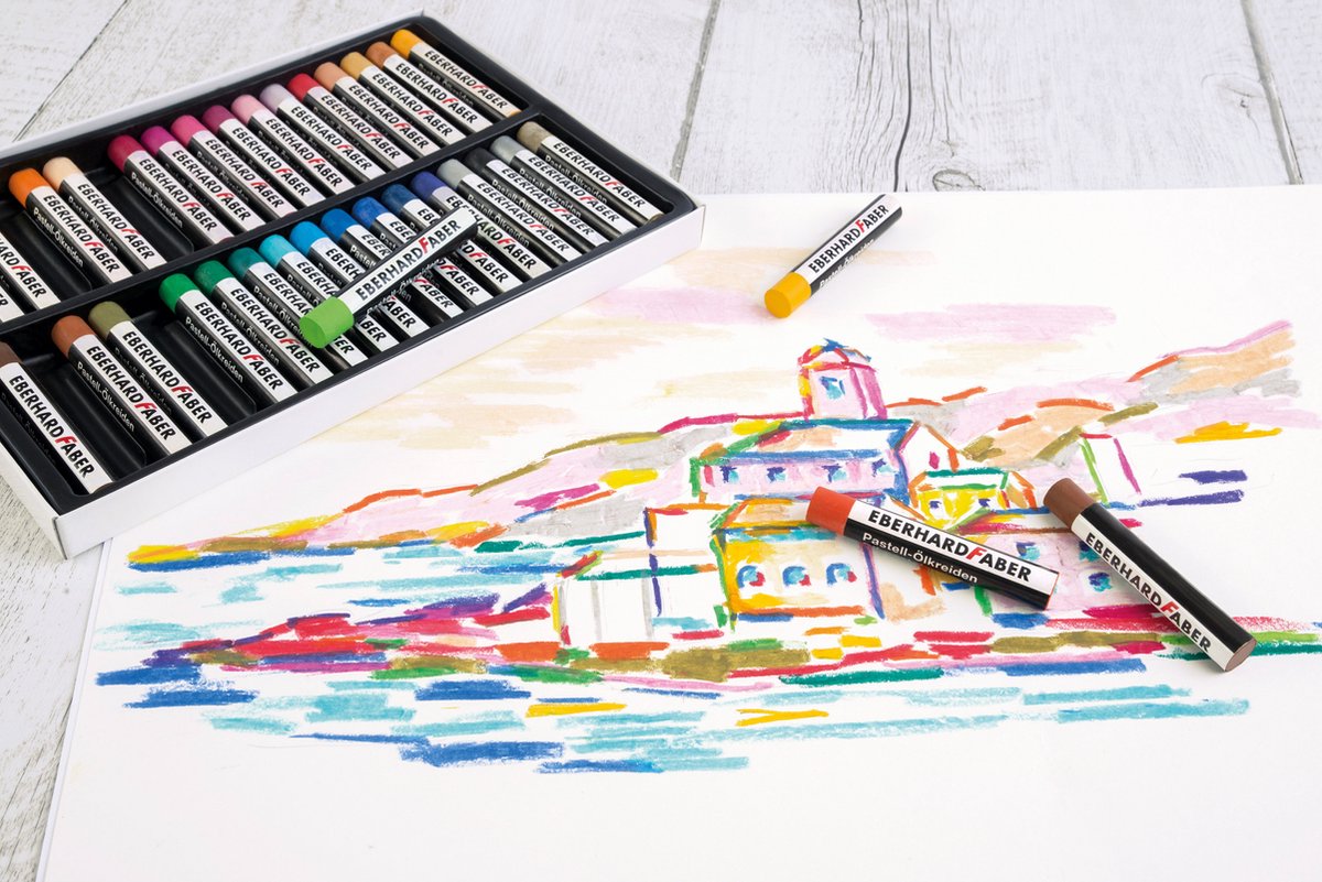Pastel à l'huile Artist color 36 pièces - EBERHARD FABER – Image 2