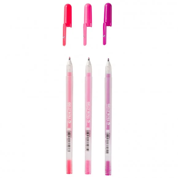 Stylos Gel Sakura Gelly Roll Moonlight fluorescent (Set de 3) – Image 2