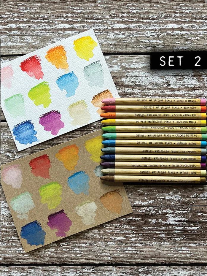 Crayons aquarelle Ranger Tim Holtz Distress Watercolor Pencils - Set 2 – Image 4