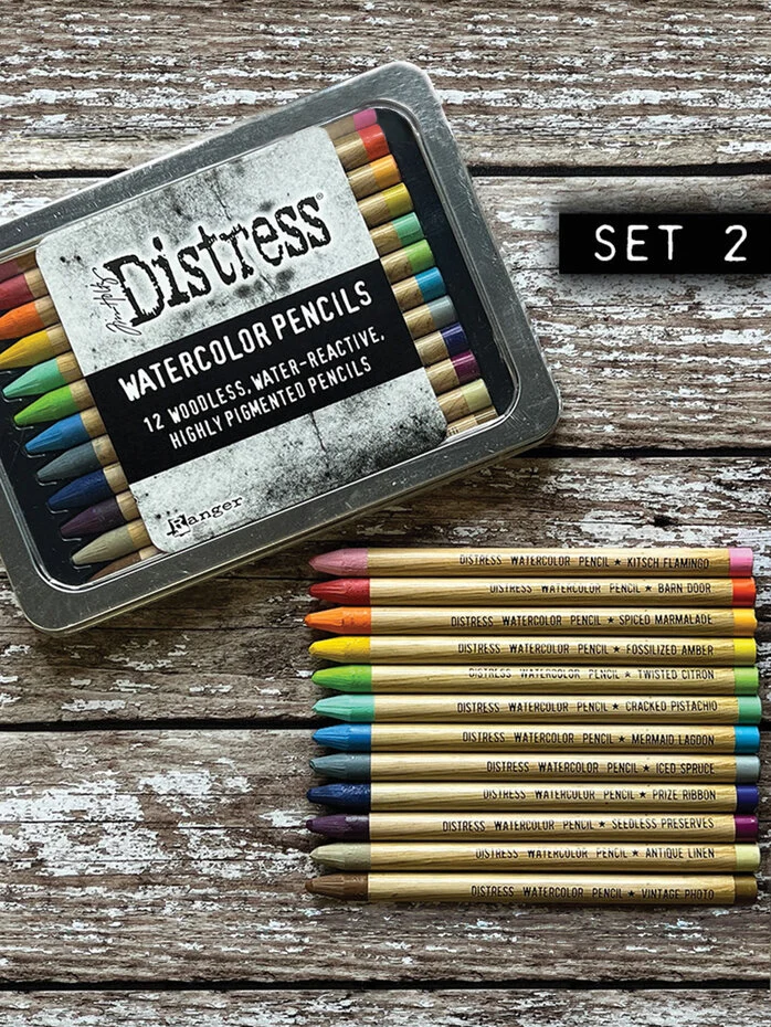 Crayons aquarelle Ranger Tim Holtz Distress Watercolor Pencils - Set 2 – Image 5