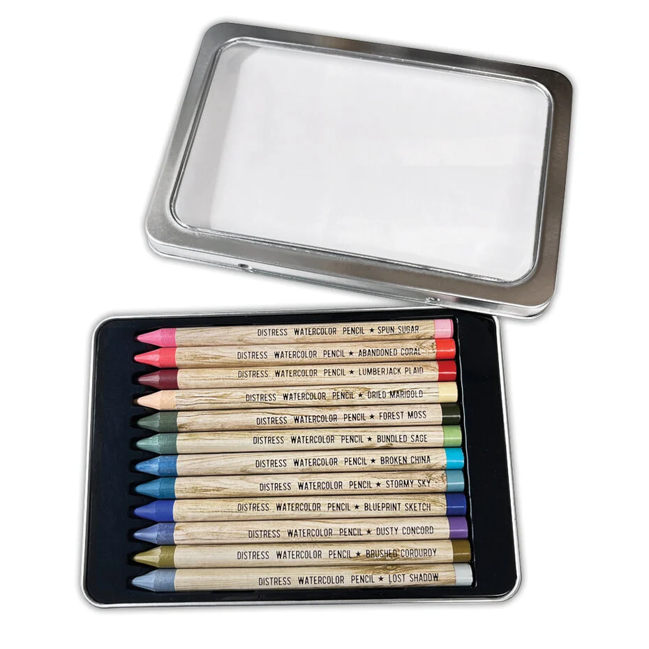 Crayons Aquarelle Ranger Tim Holtz Distress Watercolor Pencils - Set 6 – Image 3