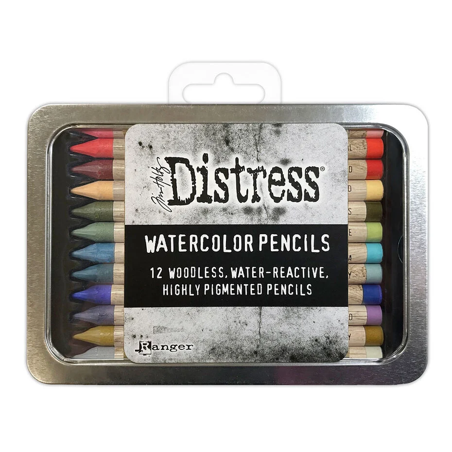 Crayons Aquarelle Ranger Tim Holtz Distress Watercolor Pencils - Set 6