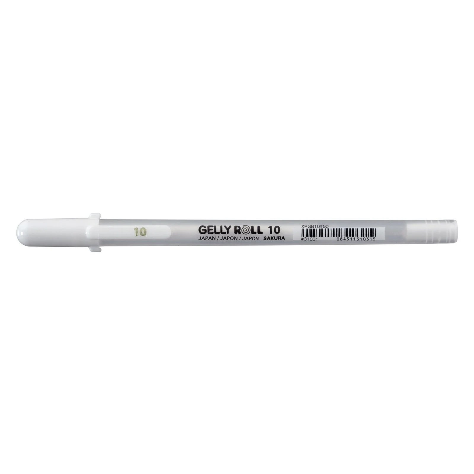 Stylo Gel Blanc Sakura Gelly Roll XPGB1050 – Pointe Moyenne
