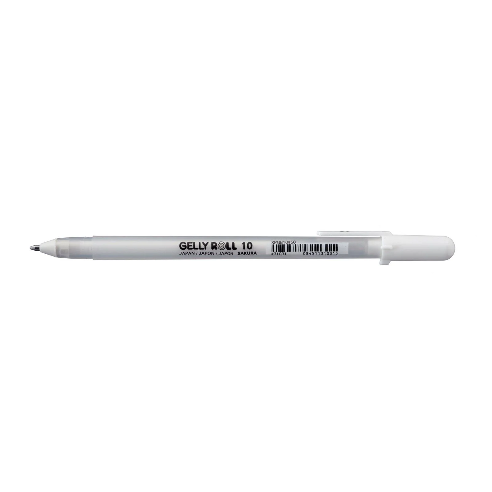 Stylo Gel Blanc Sakura Gelly Roll XPGB1050 – Pointe Moyenne – Image 2